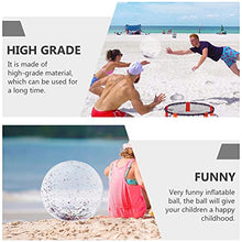 Load image into Gallery viewer, Toddmomy 6pcs Sequin Beach Balls PVC Outdoor Glitter Ball Toy Confetti Inflatable Beach Balls Summer Water Pool Float Transparent Ball Toys 30CM
