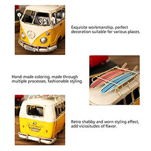 Load image into Gallery viewer, Alvinlite Bus Model, Retro Bus Miniature Model Ornaments Antique Crafts Children&#39;s Toys Home Desk Decoration
