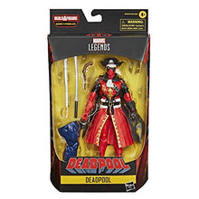 Load image into Gallery viewer, Marvel Hasbro Legends Series 6-inch Deadpool Collection Deadpool Action Figure (Pirate) Toy Premium Design and 3 Accessories
