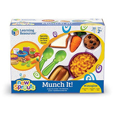 Load image into Gallery viewer, Learning Resources New Sprouts Munch It! Pretend Play Food, Toddler Outdoor Toys, Picnic Playfood, 2
