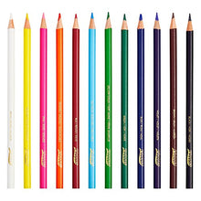 Load image into Gallery viewer, Prang Thick Core Colored Pencils, 3.3 Millimeter Cores, 7 Inch Length, Assorted Colors, 12 Count (22120)
