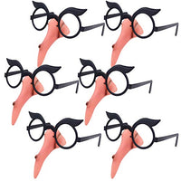 Broprege 6 Pack Witch Nose Halloween Witch Costume Nose Costume Accessories for Halloween Cospalay Party Decoration