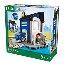 Load image into Gallery viewer, BRIO World - 33813 Police Station | 6 Piece Set for Kids Ages 3 and Up
