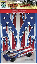 Load image into Gallery viewer, Pinewood Derby Revell Patriot Car Wrap Decal RMXY9423
