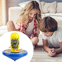 Load image into Gallery viewer, Novelty Funny Spinning Tops for Kids, 4 Packs Muti Colors and Sizes Spin Tops, Stacking or Battling Spin Toys with a Launcher Great Party Gift Favors and Prizes (Spinning Top)
