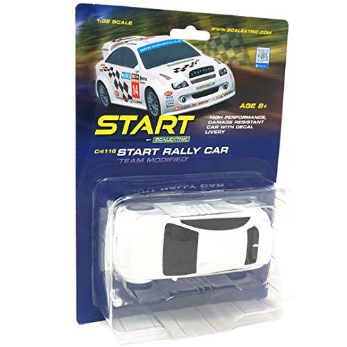 Scalextric Start Rally Style Car Team Modified 1:32 Slot Race Car C4116