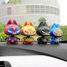 Load image into Gallery viewer, MINGYUE Car Ornaments Shaking Head Lucky Cat Toys Auto Dashboard Decoration Automobile Seat Interior Decor Home Furnishing Bobbleheads (Color : Z9)
