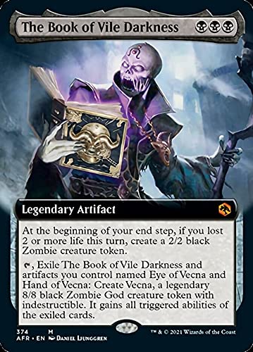Magic: the Gathering - The Book of Vile Darkness (374) - Extended Art - Adventures in The Forgotten Realms