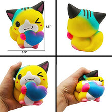 Load image into Gallery viewer, Korilave 6Pcs Squishies Toys Jumbo Slow Rising Squishy Pack Cupcake,Unicorn Cake,Donut,Cat for Kids Gift Stocking Stuffer,Party Favors,Classroom Prize Treasure Box
