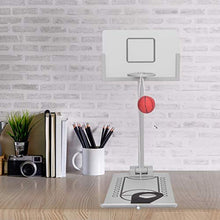 Load image into Gallery viewer, Vbest life Basketball Game, Aluminium Alloy Mini Desktop Folding Basketball Machine Innovative Micro Pressure Reduction for Chess, Leisure Sports
