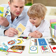 Load image into Gallery viewer, Flash Cards for Toddlers 2-4 Years, Kindergarten, Preschool - Set of 208 Flashcards Inclu ABC Alphabets, Numbers, First Sight Words, Colors &amp; Shapes, Animals, Emotions, Transport, Time &amp; Money
