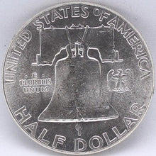 Load image into Gallery viewer, 1951 Franklin Half Dollar in 2x2 Holder
