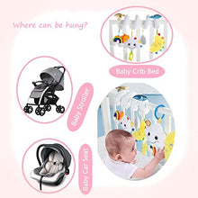 Load image into Gallery viewer, Ebrima Baby Car Seat Toys Newborn Toys, Stroller Toys Baby Toys 0-6 Months, Infant Spiral Plush Toys Hanging Stroller Toys for Carseat Crib Bar Bassinet - Clolrful Star
