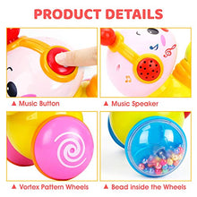 Load image into Gallery viewer, Baby Toys 6 to 12 Months - Musical, Light up, Press and Go 6 Month Old Baby Toys 12-18 Months Crawling Toys for Babies Infant Tummy Time Toys 7 8 9 Month Old Baby Toys for 1 Year Old Girl Boy Gifts
