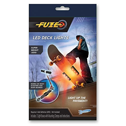 Fuze LED Deck Lights for Scooters and Skate Boards