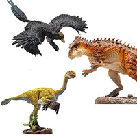 Lana Toys PNSO Yangchuanosaurus Microraptor Gigantoraptor Figure Realistic Prehistoric Dinosaur PVC Collector Toys Art Animal Model Decoration Gift for Adult