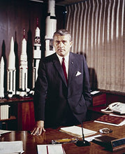 Load image into Gallery viewer, Wernher von Braun Saturn Rockets Poster Art Photo Rocket Engineer NASA Posters 20x24
