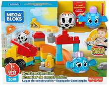 Load image into Gallery viewer, Mega Bloks Peek A Blocks Construction Site, Building Toys for Toddlers (30 Pieces)
