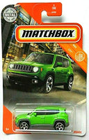 Matchbox 2019 Jeeps Renegade, 1/100 MBX City [Green]