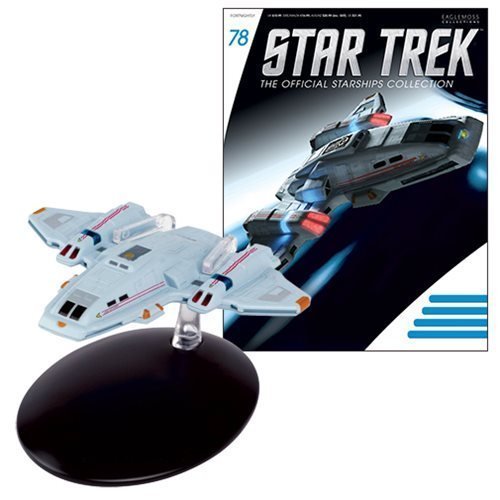 Star Trek Starships Voyager Aeroshuttle Die-Cast Vehicle with Collector Magazine #78