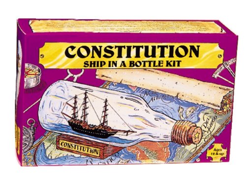 203 Ship in Bottle Constitution Kit