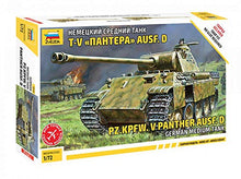 Load image into Gallery viewer, Zvezda Models Pz.Kpfw.V Panther Ausf.D Model Kit
