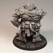 Load image into Gallery viewer, Stonehaven Miniatures Troll Captain Miniature Figure, 100% Urethane Resin - 67mm Tall - (for 28mm Scale Table Top War Games) - Made in USA
