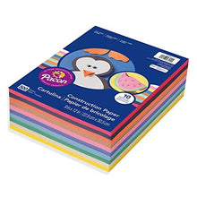 Load image into Gallery viewer, Pacon 9-Inches x 12-Inches, 6555 Rainbow Super Value Construction Paper Ream, Assorted, 500 Sheets
