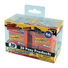 Load image into Gallery viewer, Wacky Packages Minis 10 pc Blind Box Series 1 Twin Pack, Multi (5201)
