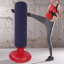 Load image into Gallery viewer, Tgoon Inflatable Boxing Column, PVC Service Life Fitness Equipment Bag Free Standing
