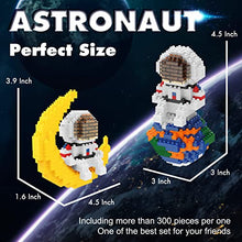 Load image into Gallery viewer, Mini Building Blocks Set Party Favors, Astronaut Building Toy Earth &amp; Moon Block Toy Creative Building Kits for Kids Goodie Bags, Class Prizes, Birthday Gifts, Boys and Girls, Ages 6 &amp; up
