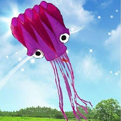 5M Large Octopus Parafoil Kite with Handle & String by Amazona's presentz