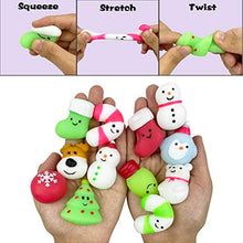 Load image into Gallery viewer, QINGQIU 24 PCS Christmas Mochi Squishy Toys Squishies Christmas Toys for Kids Girls Boys Toddlers Christmas Party Favors Stocking Stuffers Gifts
