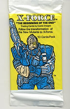 Load image into Gallery viewer, Comic Images X-Force The Beginning of The End Trading Card Pack
