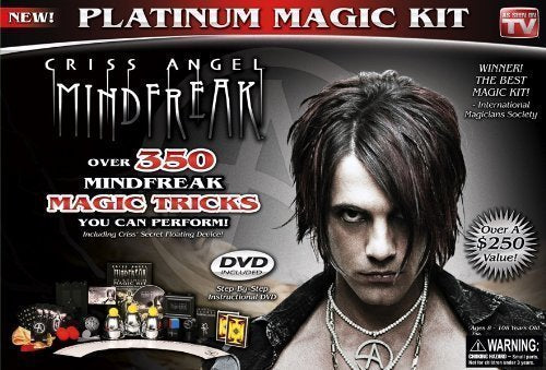 Criss Angel Platinum Magic Kit, Black