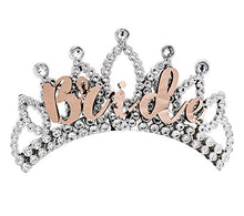 Load image into Gallery viewer, Alandra Party Boxed Rose Gold Bride Tiara

