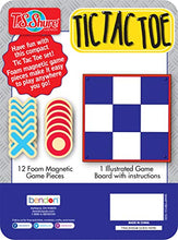 Load image into Gallery viewer, Bendon TS Shure Tic-Tac-Toe Games Mini Magnetic Activity Tin with Illustrated Foam Magnets 50437
