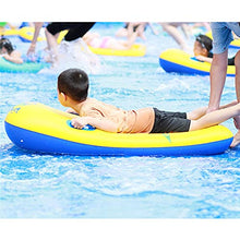 Load image into Gallery viewer, Inflatable Floating Row, Children&#39;s Inflatable Pool Bed Toys,Swimming Ring Water Lounge Chair,Suitable The Beach Summer Party,Ocean Beach Swimming Party Surfer Surfboard
