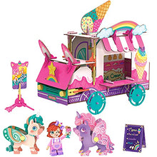 Load image into Gallery viewer, PINXIES Unicorn Ice Cream Truck | Build-Your-Own Magical Animals Play Set, Kids 3D Puzzle Toy - STEM Girl Toys Ages 6-7 and Up

