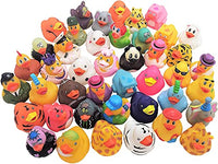 Zugar Land Assorted Colorful Rubber Duckies (2'') Ducks Ducky Duck Ducking (12), ZU_DUCKS