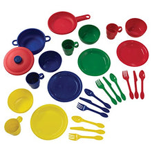 Load image into Gallery viewer, KidKraft 27Piece Cookware Playset - Primary, 6.5&quot; x 6.5&quot; x 6.5&quot;, Multicolor
