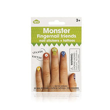 Load image into Gallery viewer, NPW Monster Fingernail Friends and Cuticle Tattoos
