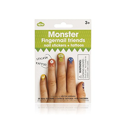 NPW Monster Fingernail Friends and Cuticle Tattoos