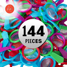 Load image into Gallery viewer, Kicko Mini Magnifying Glasses - 144 Pack - 1 Inch - for Kids, Party Favors, Stocking Stuffers, Classroom Prizes, Decorations, Birthday Supplies, Holidays, Pinata Filler, Novelties and Rewards
