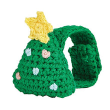 Load image into Gallery viewer, Stephan Baby Cotton Crochet Christmas Rattle Wristlet, Tree
