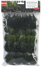 Load image into Gallery viewer, Busch N Scale Mixed Forest Trees pkg(50) - 1-3/16 to 2-3/8&quot; 3 to 6cm
