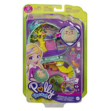 Load image into Gallery viewer, Polly Pocket Hedgehog Cafe Compact, Cafe &amp; Pet Theme, Micro Polly Doll &amp; Friend Doll, 2 Animal Figures (1 Cat with Tail Hair), Fun Features &amp; Surprise Reveals, Great Gift for Ages 4 Years Old &amp; Up
