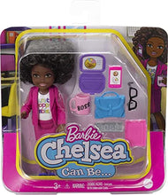 Load image into Gallery viewer, Barbie Chelsea Can Be Playset with Brunette Chelsea Boss Doll (6-in), Briefcase, Computer, Cell Phone, Planner, Mug, Desk Plate, Great Gift for Ages 3 Years Old &amp; Up
