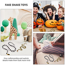 Load image into Gallery viewer, KESYOO 3Pcs Halloween Party Snake Props Scary Snake Models Snake Toys Desktop Decors Halloween Ornament Horror Decor Prop
