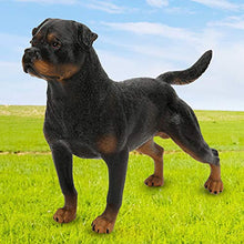 Load image into Gallery viewer, Germerse Rottweiler Model Ornaments, Rottweiler Toy, Rottweiler Decoration Portable Durable for Desktop Child
